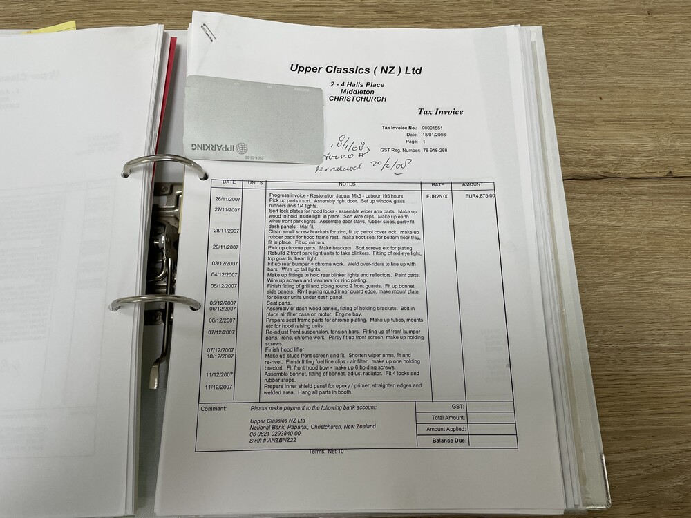 Jaguar Mark V DHC 170 PS 1951, AM-72-75.