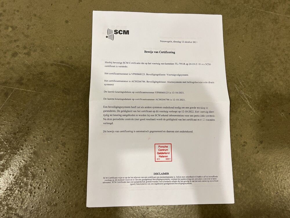 Porsche Cayenne E-Hybrid 3.0 V6 -NW MODELL- 462PS 2018 SportChrono -Org. NL-, TL-795-R.