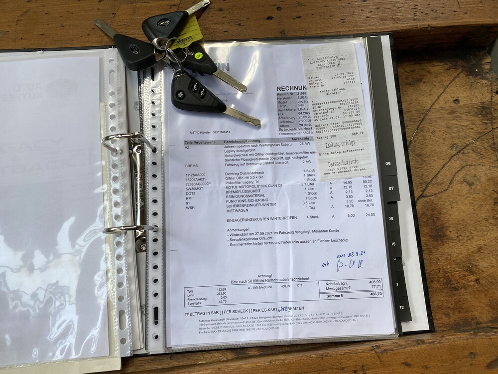 Subaru Legacy Touring Wagon 3.0R AWD 245pk 2005 -YOUNGTIMER-, N-964-PD