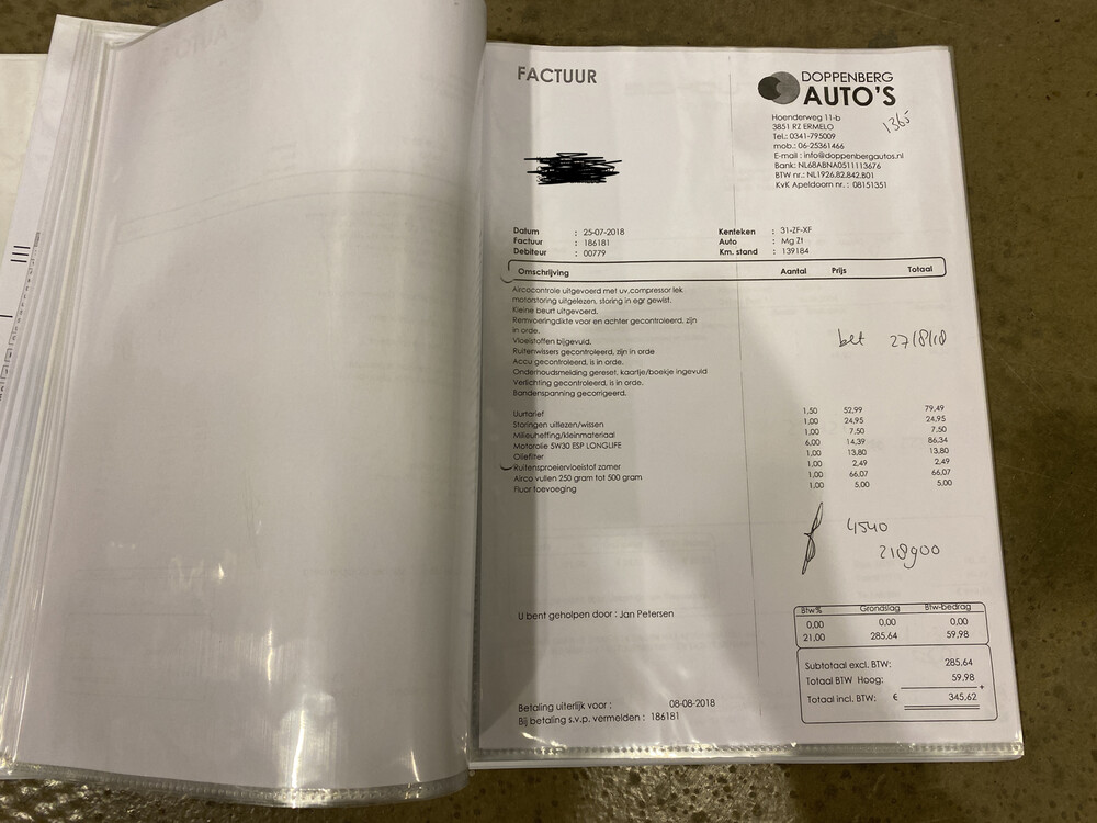 MG ZT 260 Ford Mustang 4.6 V8 Manual 260pk 2004, 31-ZF-XF