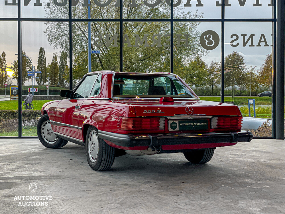 Mercedes-Benz 560SL Hardtop Cabriolet 230PS 1987 SL-Klasse, K-973-HK