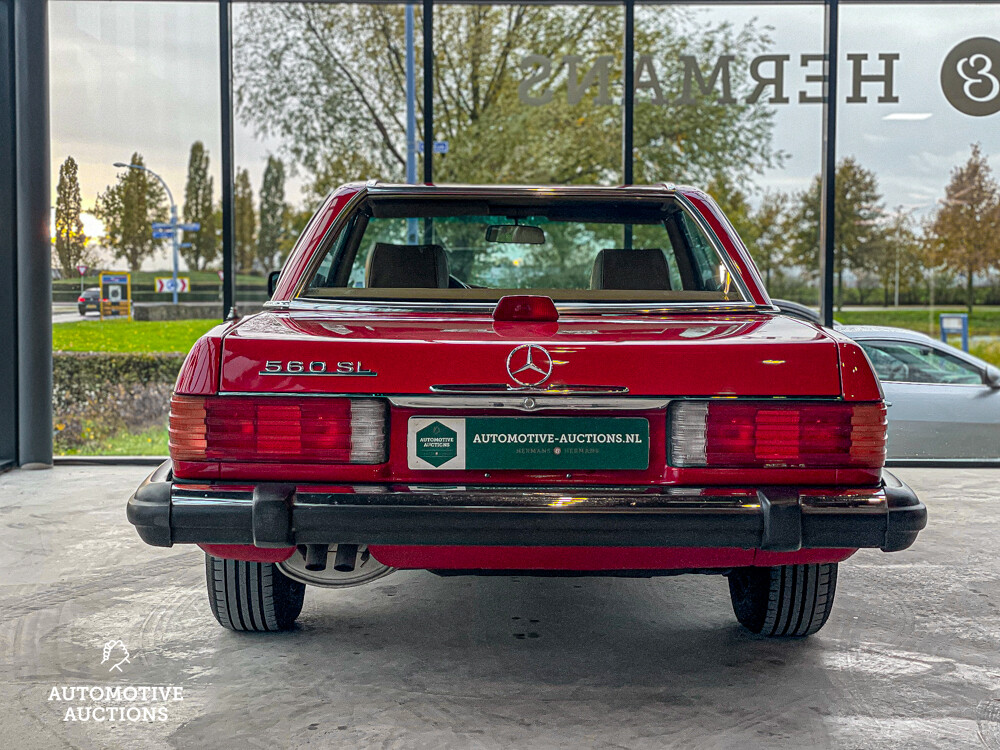 Mercedes-Benz 560SL Hardtop Cabriolet 230PS 1987 SL-Klasse, K-973-HK