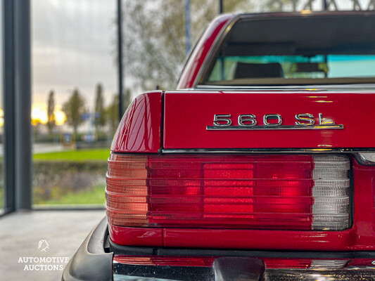 Mercedes-Benz 560SL Hardtop Cabriolet 230hp 1987 SL-Class, K-973-HK