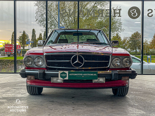 Mercedes-Benz 560SL Hardtop Cabriolet 230hp 1987 SL-Class, K-973-HK