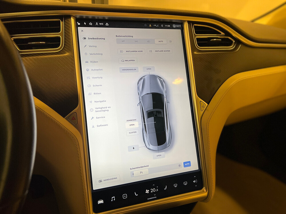 Tesla Model S 75D 476hp 2017 -Ursprünglich. NL-, RK-236-J