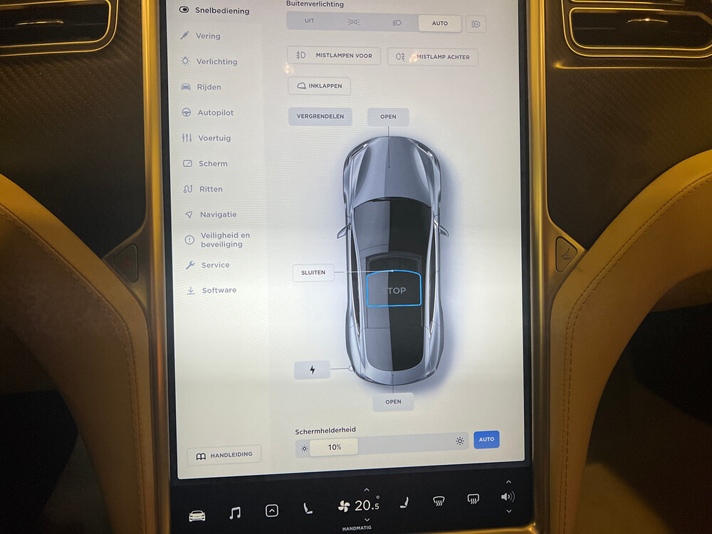 Tesla Model S 75D 476hp 2017 -Ursprünglich. NL-, RK-236-J