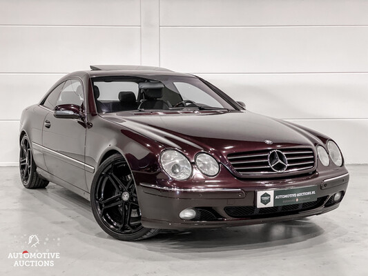 Mercedes-Benz CL500 5.0 V8 CL-class 306hp 2000, 72-FG-HH