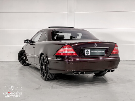 Mercedes-Benz CL500 5.0 V8 CL-class 306hp 2000, 72-FG-HH