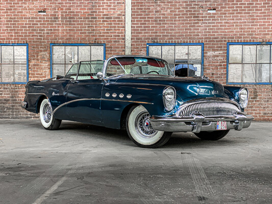 Buick Roadmaster Convertible 76C V8 Convertible 1954.