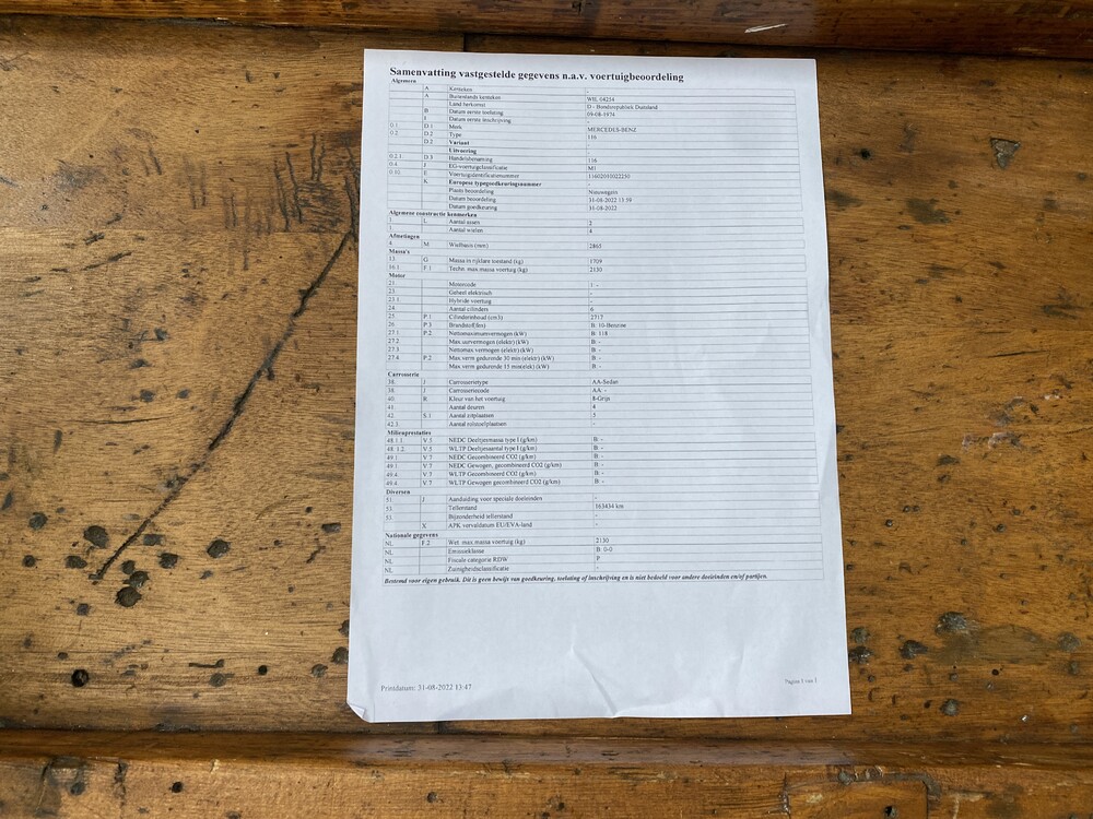 Mercedes-Benz 280S W116 160 PS 1974 S-Klasse, 99-YD-68.