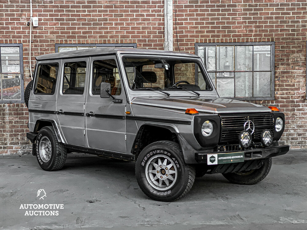 Mercedes-Benz 300GD Turbo Barndoors G-Klasse 125 PS 1980, P-061-DS.