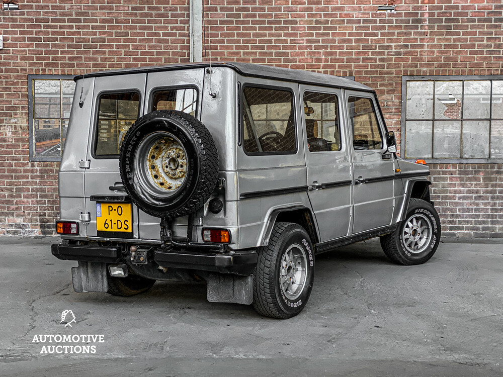 Mercedes-Benz 300GD Turbo Barndoors G-Klasse 125 PS 1980, P-061-DS.