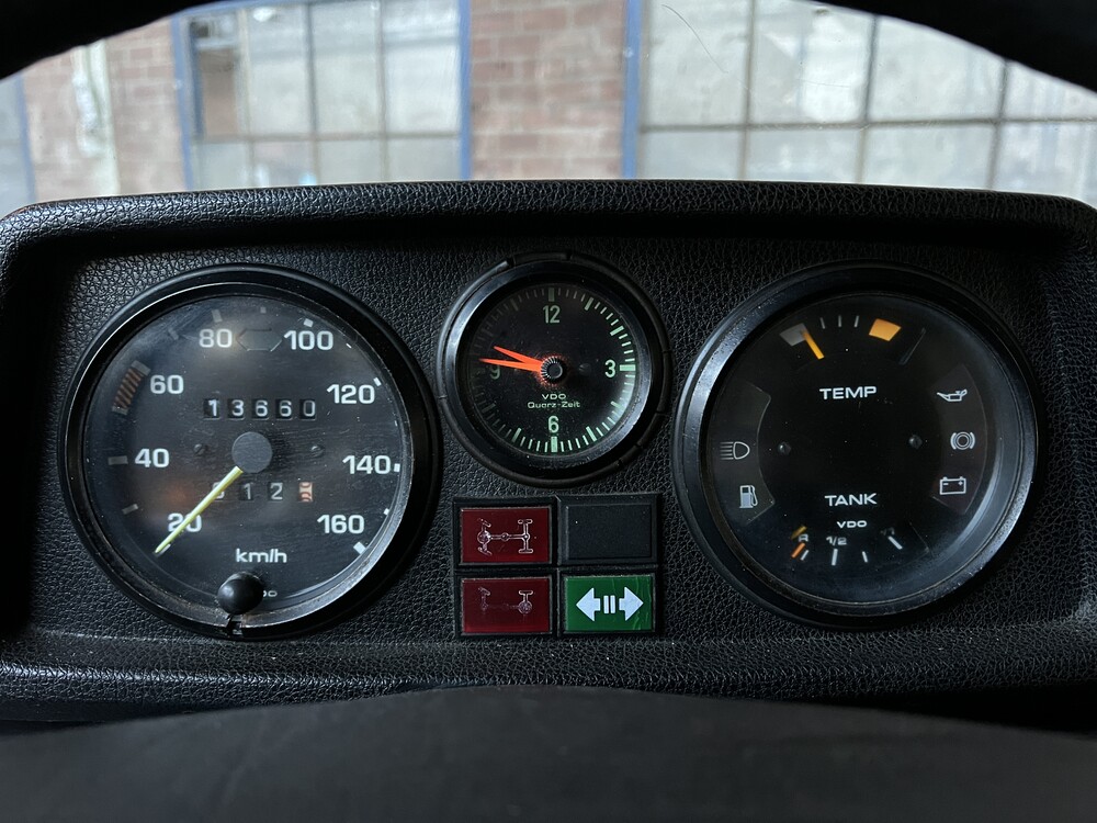 Mercedes-Benz 300GD Turbo Barndoors G-Klasse 125 PS 1980, P-061-DS.