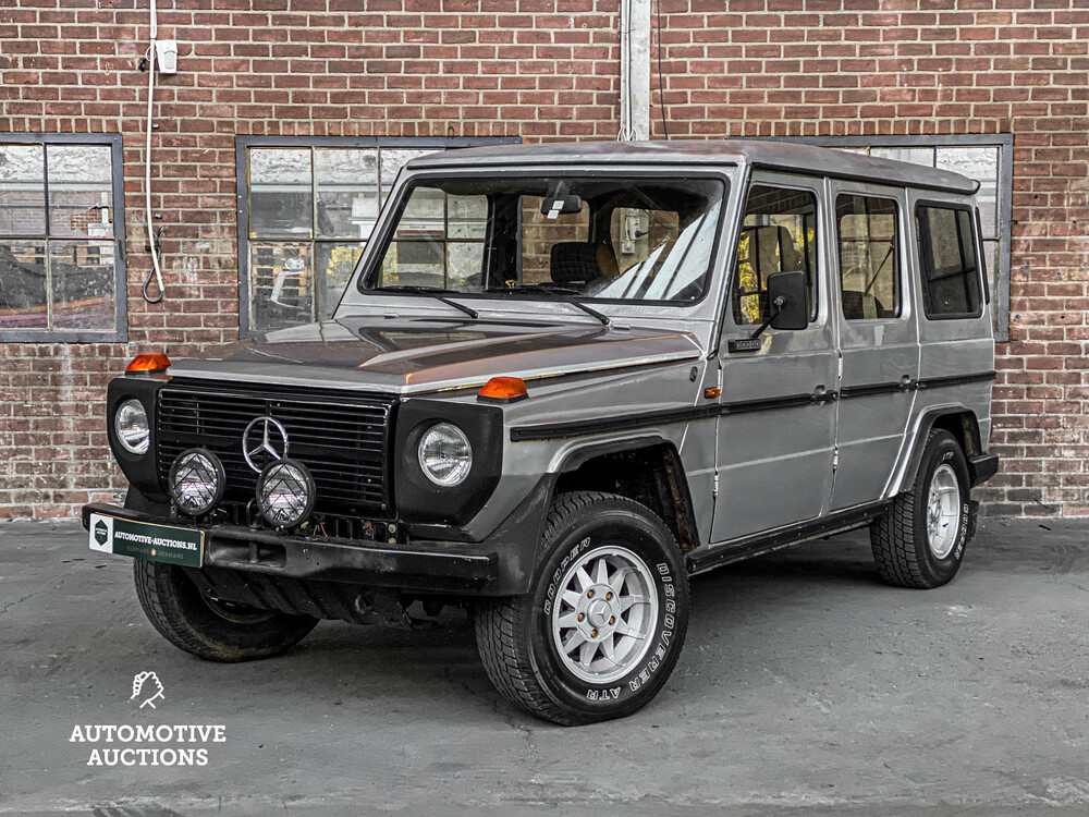 Mercedes-Benz 300GD Turbo Barndoors G-Klasse 125 PS 1980, P-061-DS.