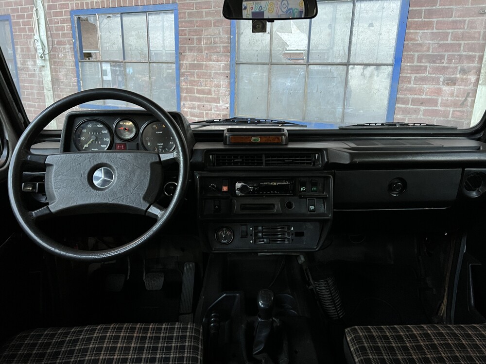 Mercedes-Benz 300GD Turbo Barndoors G-Klasse 125 PS 1980, P-061-DS.