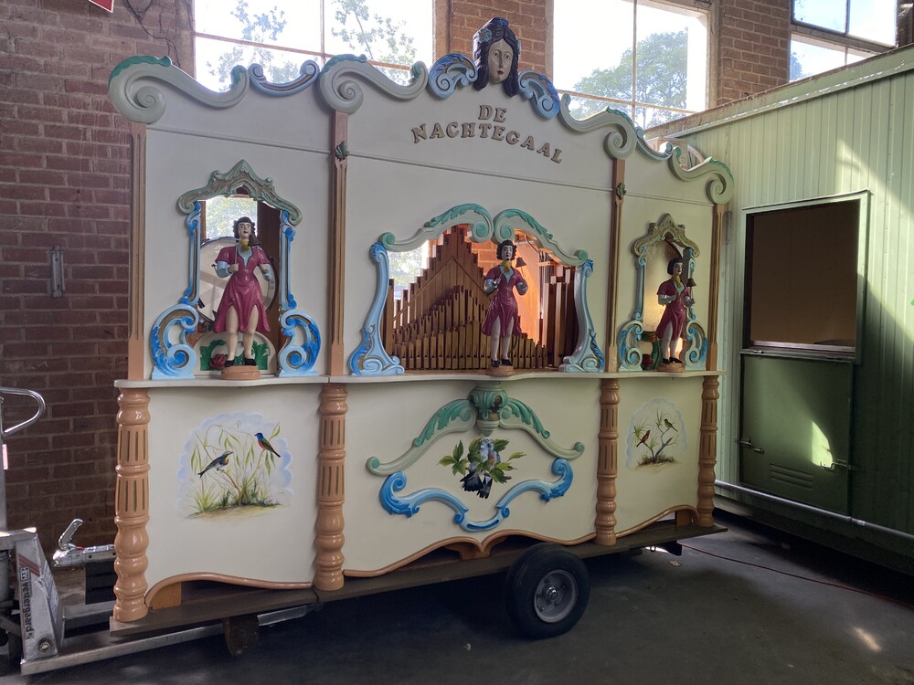 Orgel Die Nachtigall.