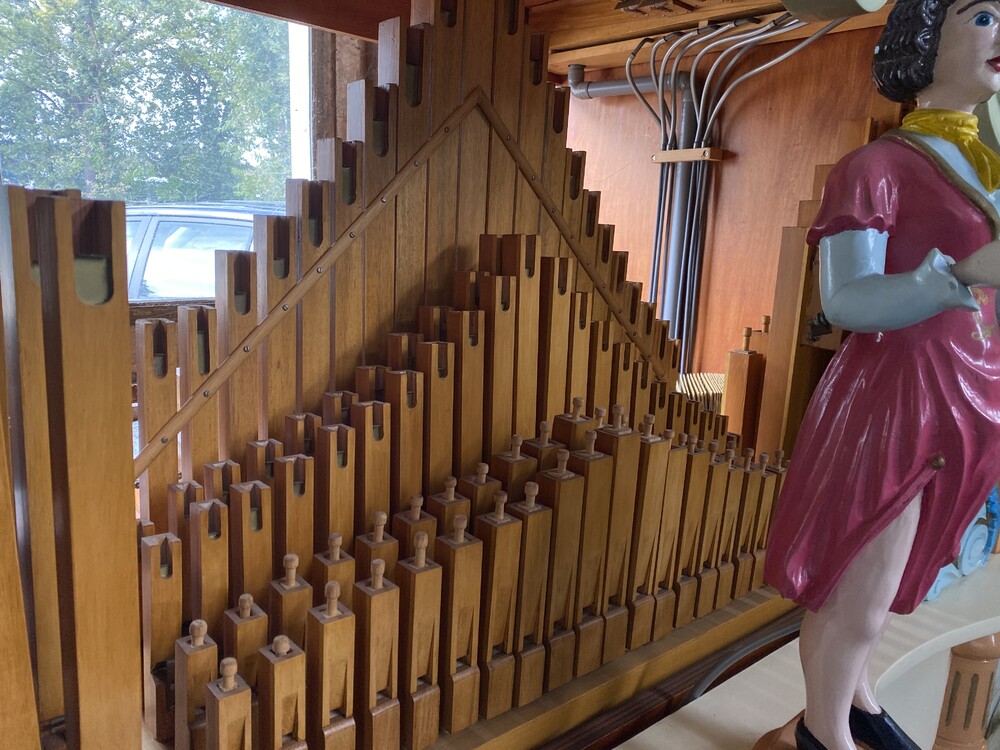 Orgel Die Nachtigall.