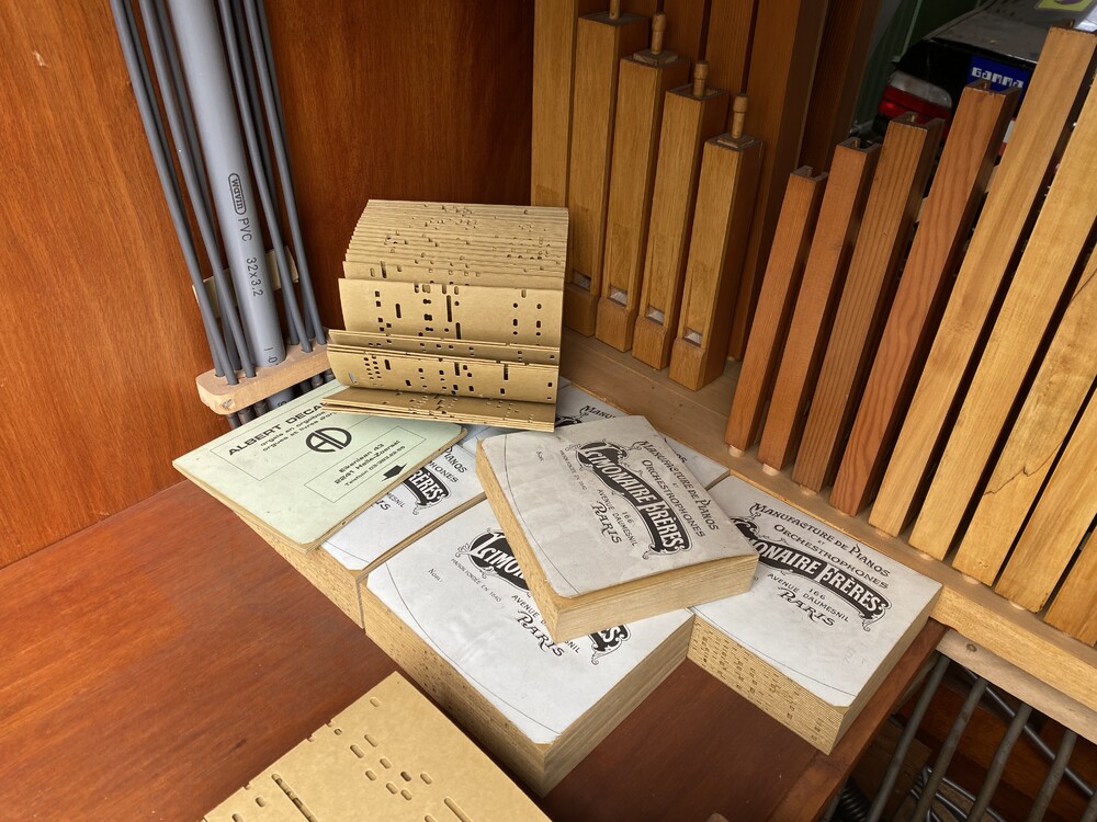 Orgel Die Nachtigall.