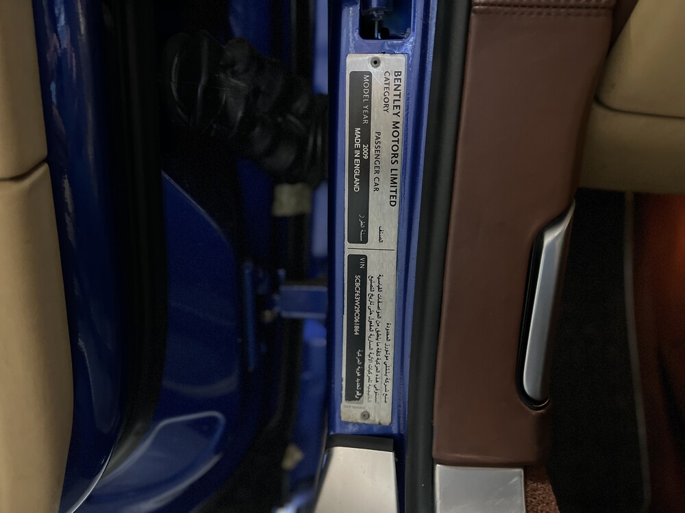 Bentley Continental GT Speed 6.0 W12 611 PS 2009.