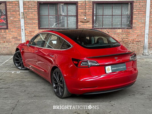 Tesla Model 3 Performance AWD 75 kWh 462pk 2019 (Origineel-NL + 1e Eigenaar), G-786-XK