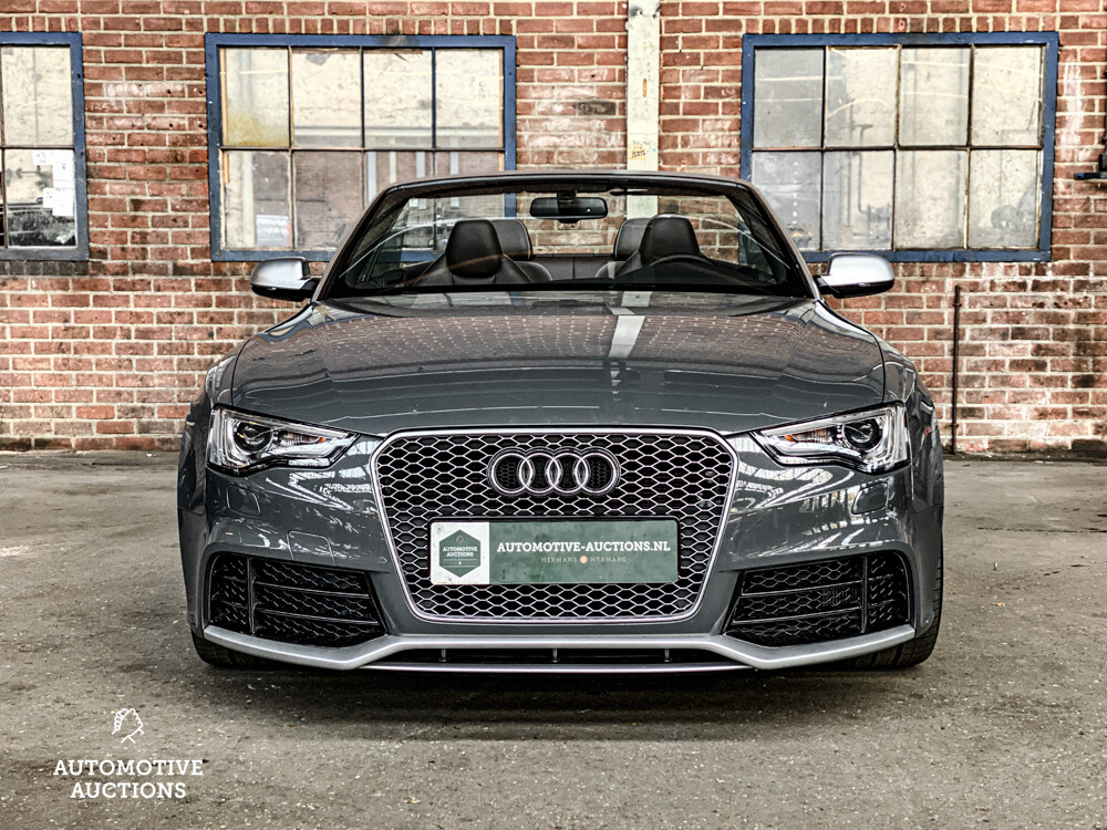 Audi RS5 4.2 V8 FSI Quattro FACELIFT Cabriolet 450pk 2013, 2-TVB-31