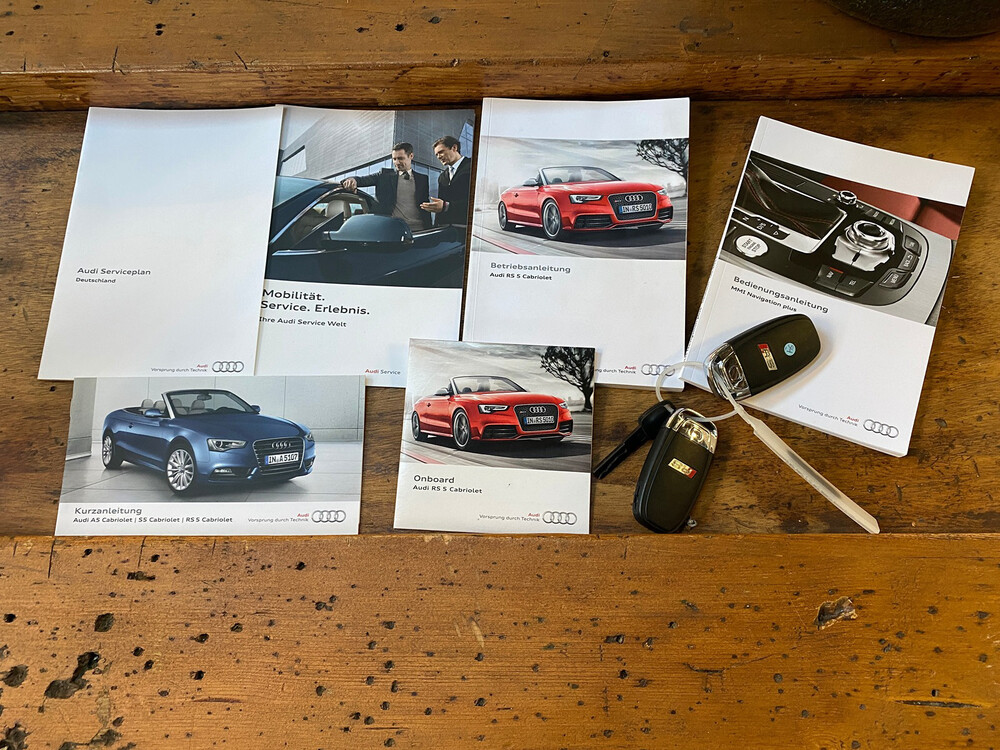 Audi RS5 4.2 V8 FSI Quattro FACELIFT Cabriolet 450pk 2013, 2-TVB-31