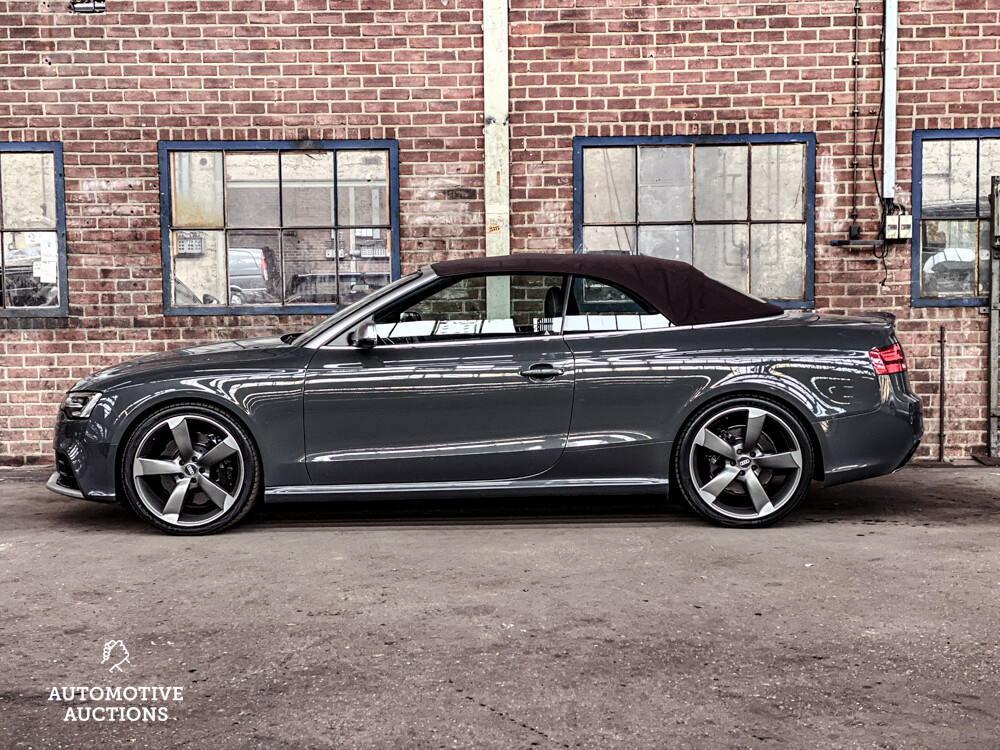 Audi RS5 4.2 V8 FSI Quattro FACELIFT Cabriolet 450pk 2013, 2-TVB-31
