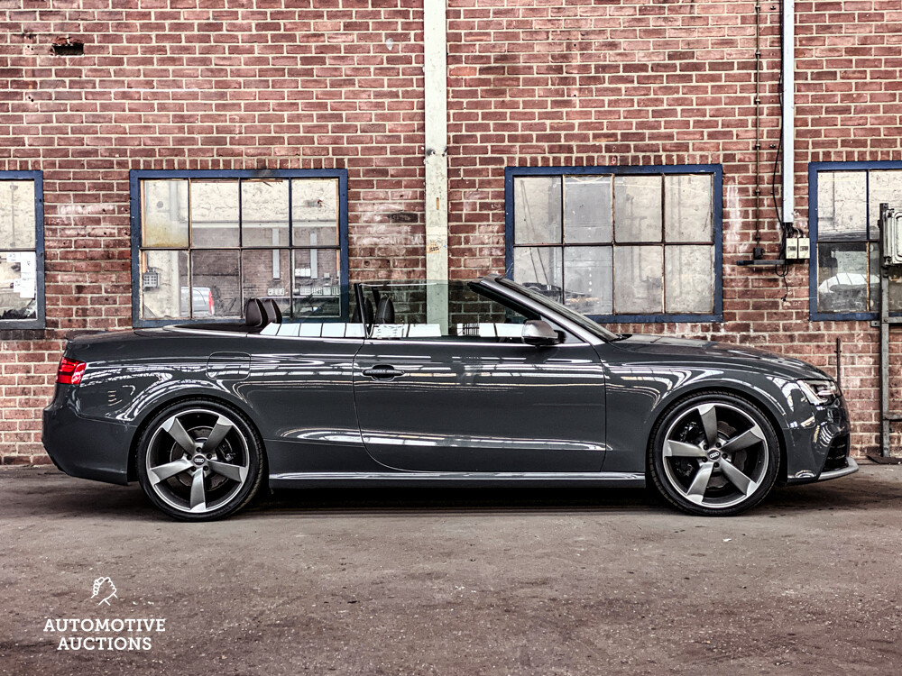 Audi RS5 4.2 V8 FSI Quattro FACELIFT Cabriolet 450pk 2013, 2-TVB-31
