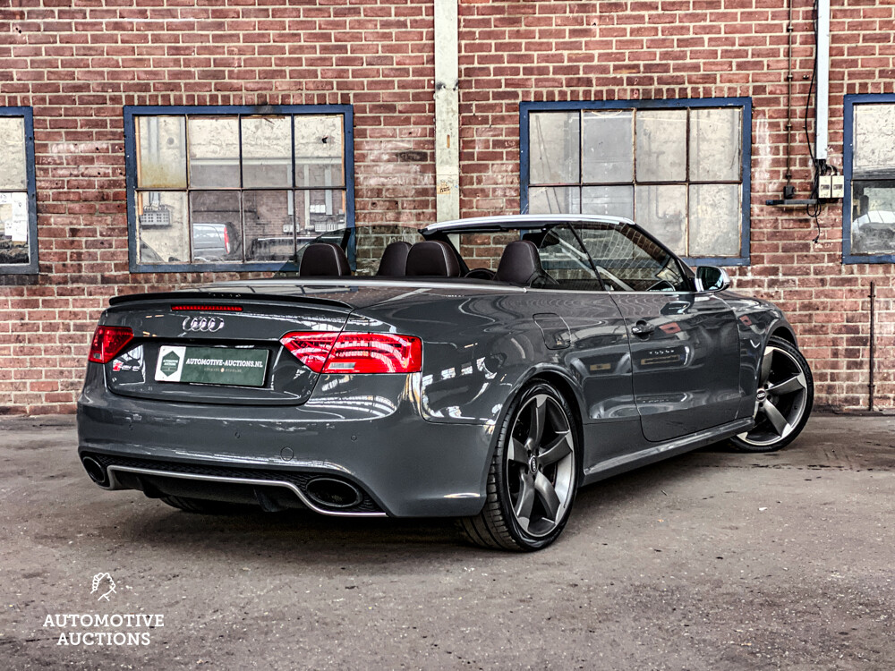 Audi RS5 4.2 V8 FSI Quattro FACELIFT Cabriolet 450pk 2013, 2-TVB-31