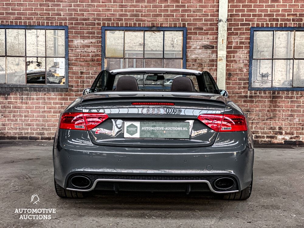 Audi RS5 4.2 V8 FSI Quattro FACELIFT Cabriolet 450pk 2013, 2-TVB-31