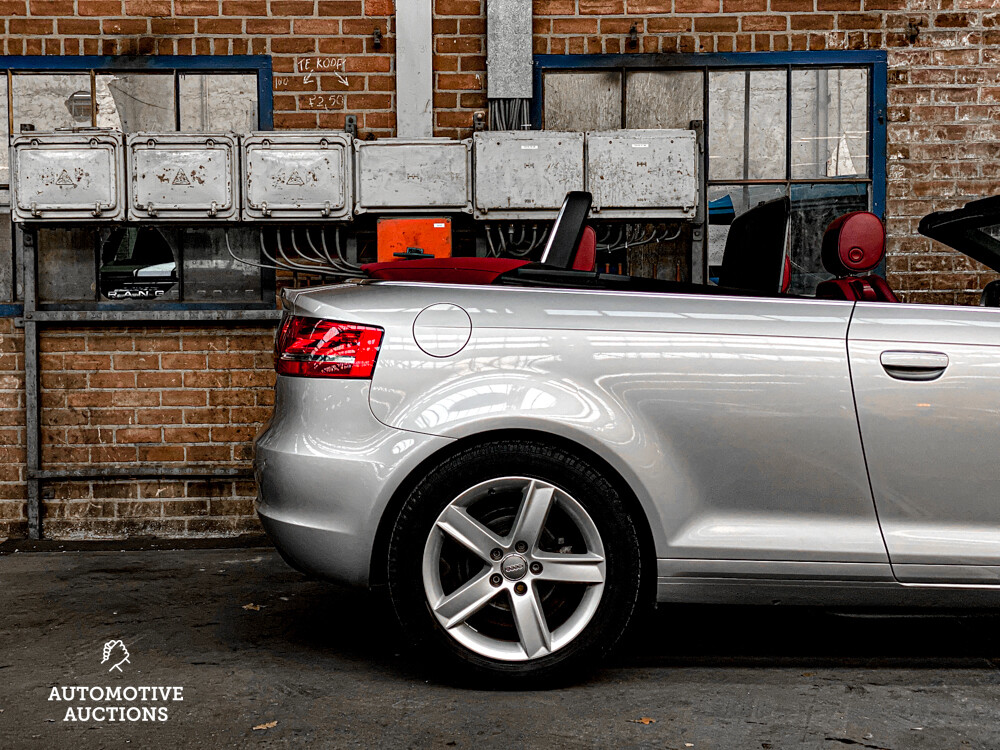 Audi A3 1.8 TFSI Ambition Pro Line 160pk 2008 Cabriolet -Orig. NL-, 50-HBZ-4