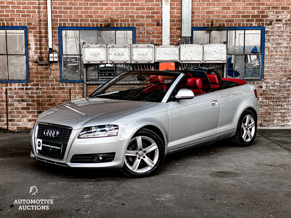 Audi A3 1.8 TFSI Ambition Pro Line 160hp 2008 Cabriolet -Orig. NL-, 50-HBZ-4