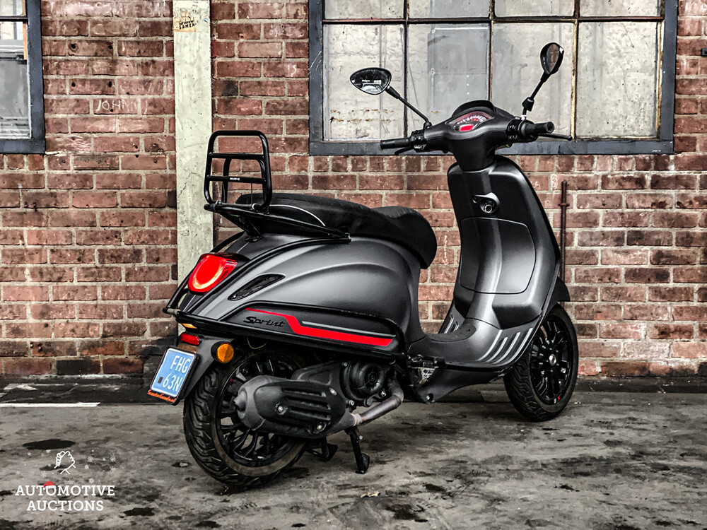 Vespa Sprint 4T Notte 2021 Vespa 50 Erstbesitzer, FHG-63-N