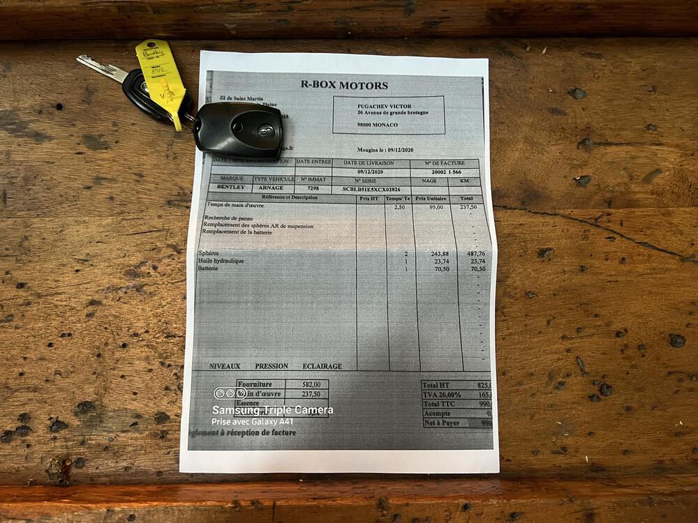 Bentley Arnage Green Label 4.4 V8 1999, R-317-XF