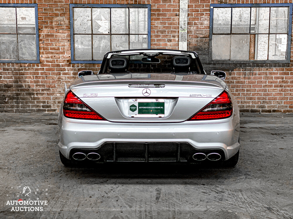 Mercedes-Benz SL63 AMG 6.3 V8 525hp 2008 Cabriolet