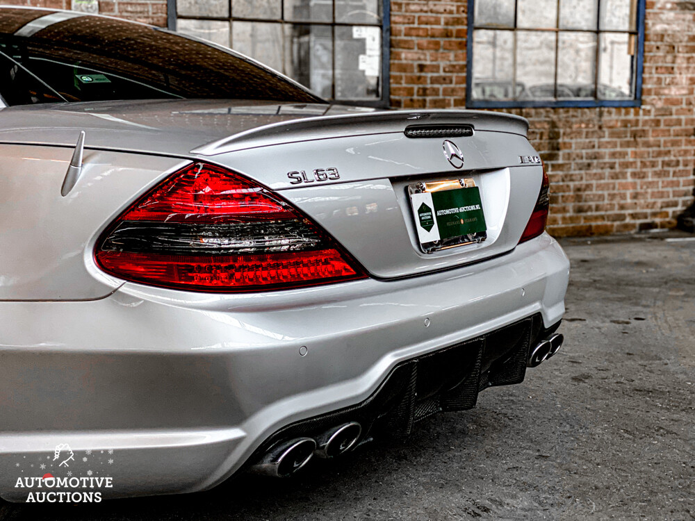 Mercedes-Benz SL63 AMG 6.3 V8 525hp 2008 Cabriolet