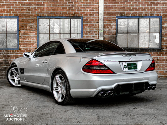 Mercedes-Benz SL63 AMG 6.3 V8 525hp 2008 Cabriolet