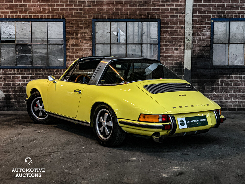Porsche 911T 2.4 Targa 1973 911.261 Hellgelb, GP-FJ-93.