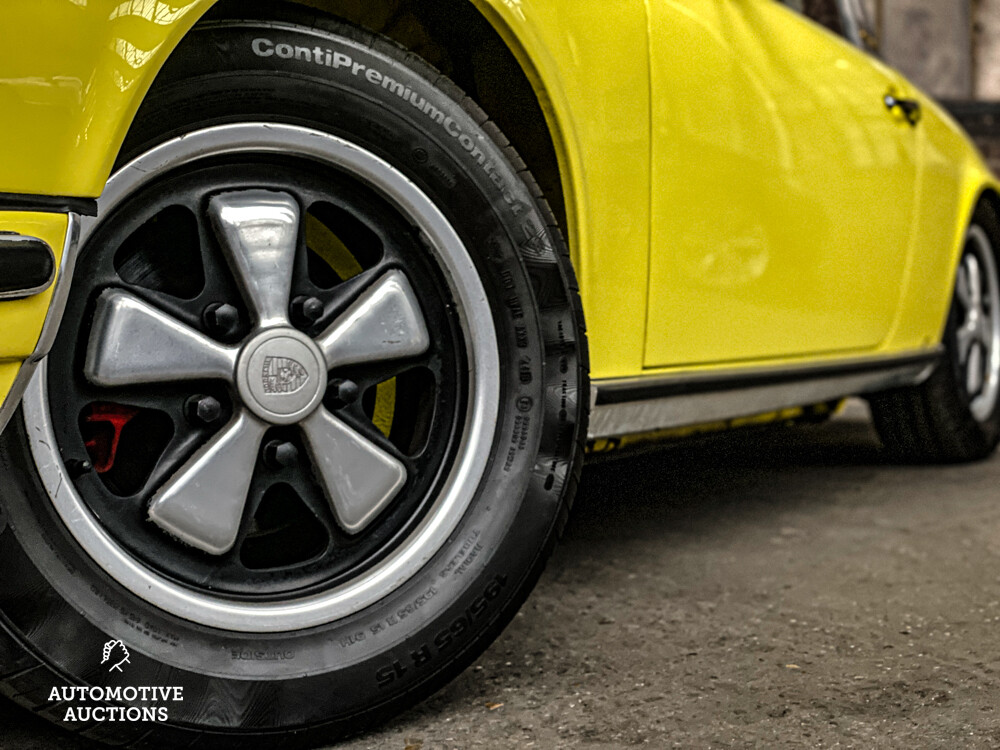 Porsche 911T 2.4 Targa 1973 911.261 Hellgelb, GP-FJ-93.