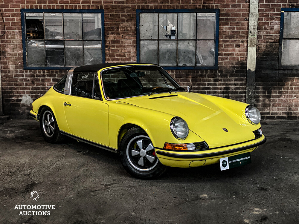 Porsche 911T 2.4 Targa 1973 911.261 Hellgelb, GP-FJ-93.