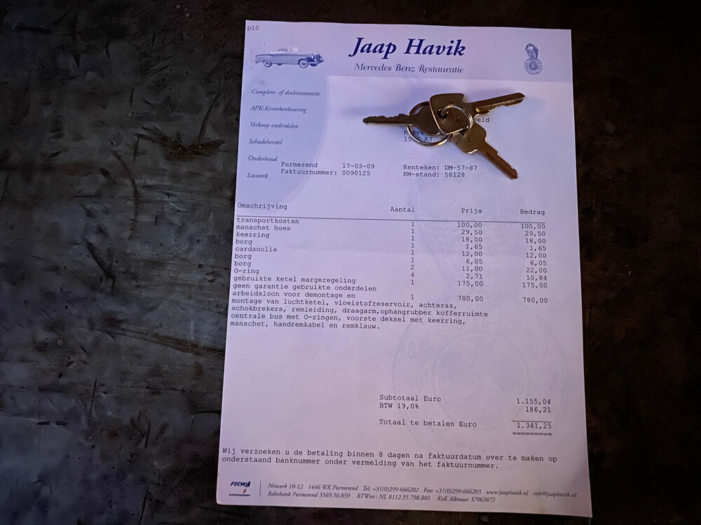 Mercedes-Benz 300SE 200PS S-Klasse 1964, DM-57-87