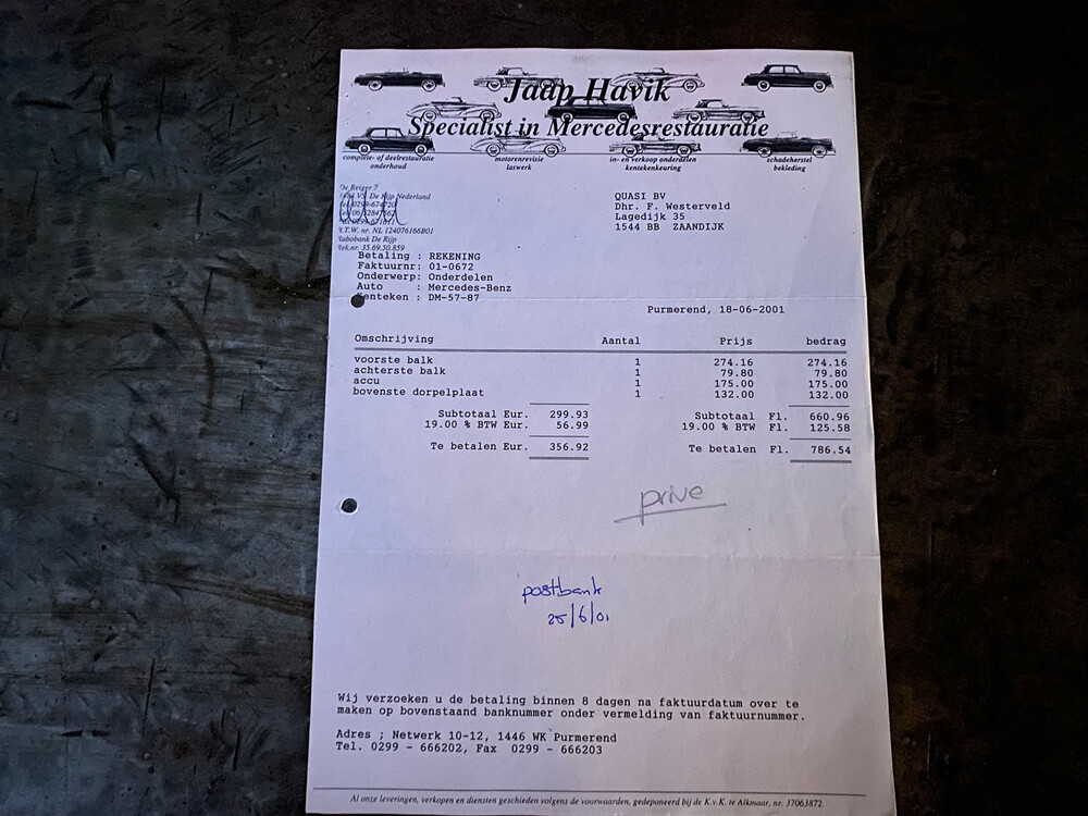 Mercedes-Benz 300SE 200PS S-Klasse 1964, DM-57-87