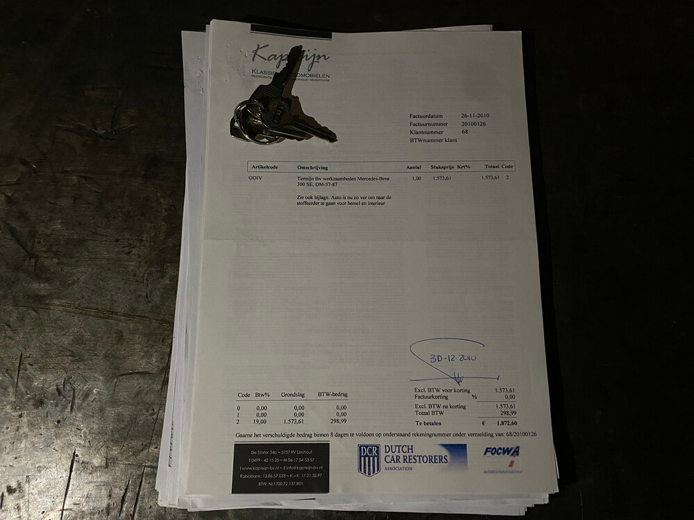 Mercedes-Benz 300SE 200PS S-Klasse 1964, DM-57-87