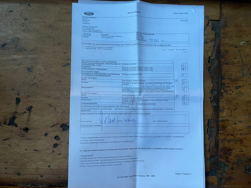 Ford Focus Wagon 1.6-16V Futura 2006, 77-TK-LN