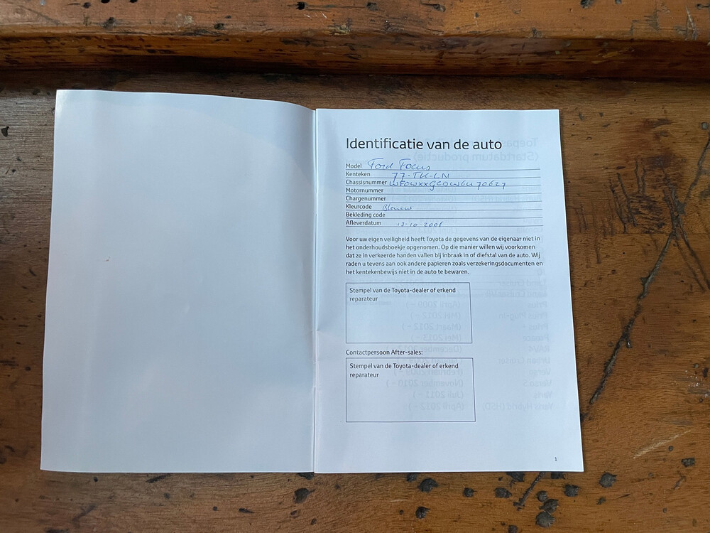 Ford Focus Wagon 1.6-16V Futura 2006, 77-TK-LN