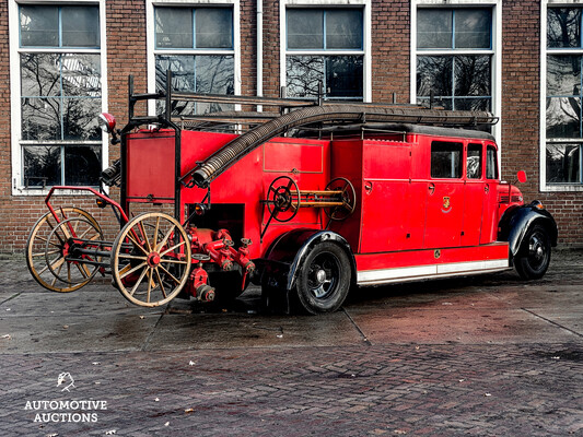 Ford Brandweerauto 3.6 V8 1938, NJ-17-32