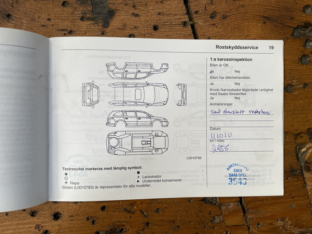 Saab 9-5 2.0 TiD Linear Exklusiv 160PS 2016, JR-350-P
