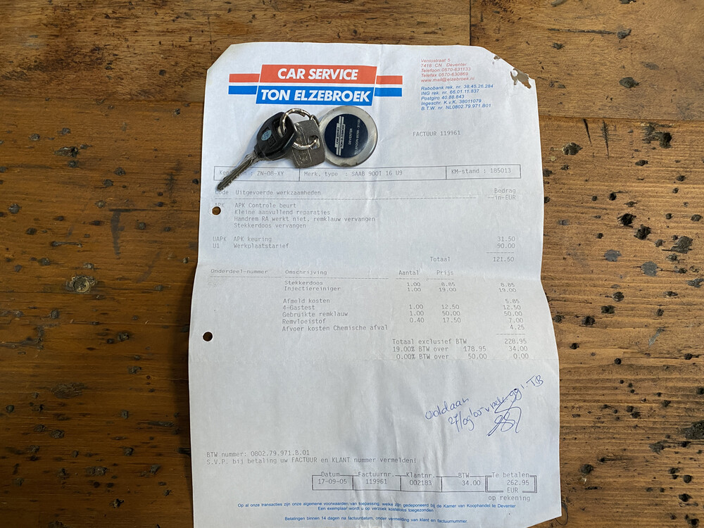 Saab 900 i2.1-16 140hp 1991 -Orig. NL-, ZN-08-XY