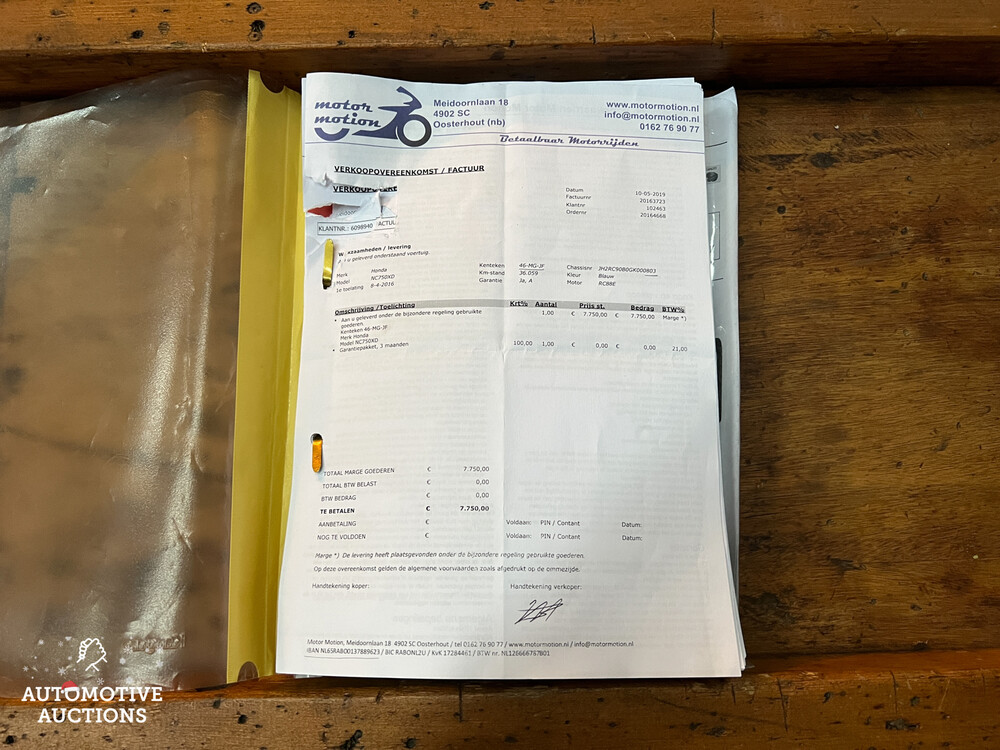 Honda NC 750X DCT C-ABS All-Road 2016, 46-MG-JF