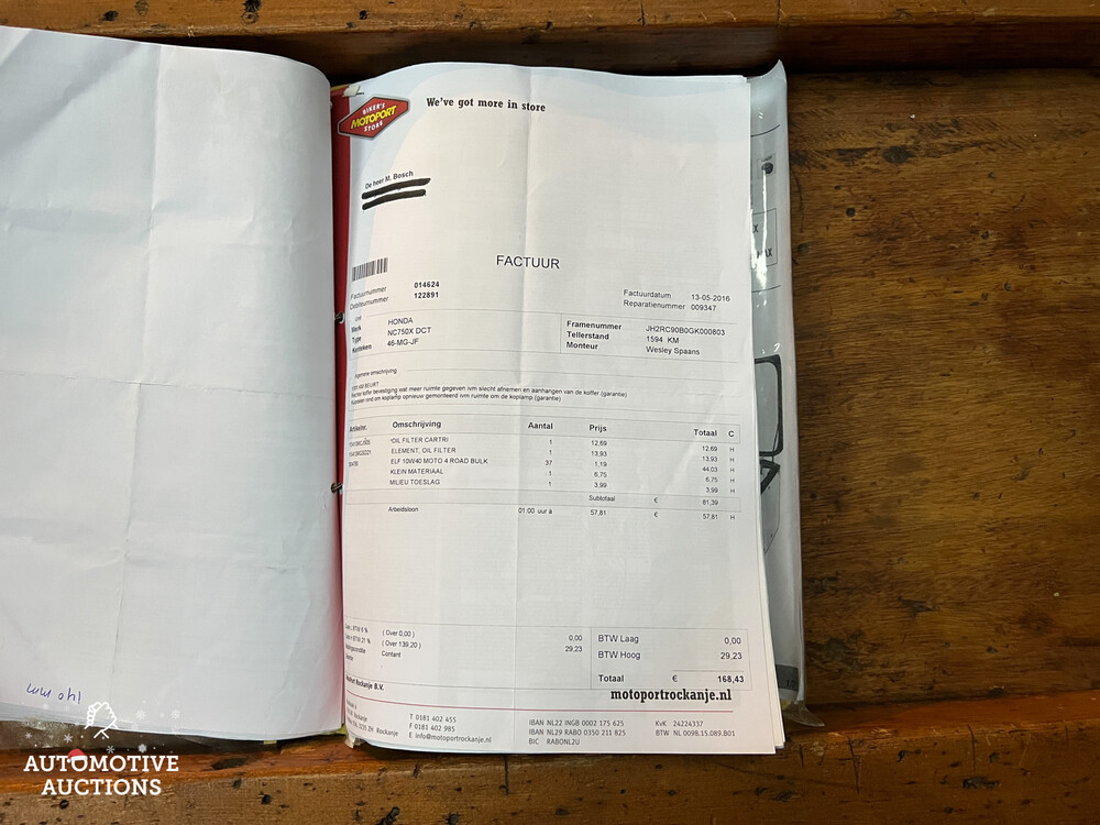 Honda NC 750X DCT C-ABS All-Road 2016, 46-MG-JF